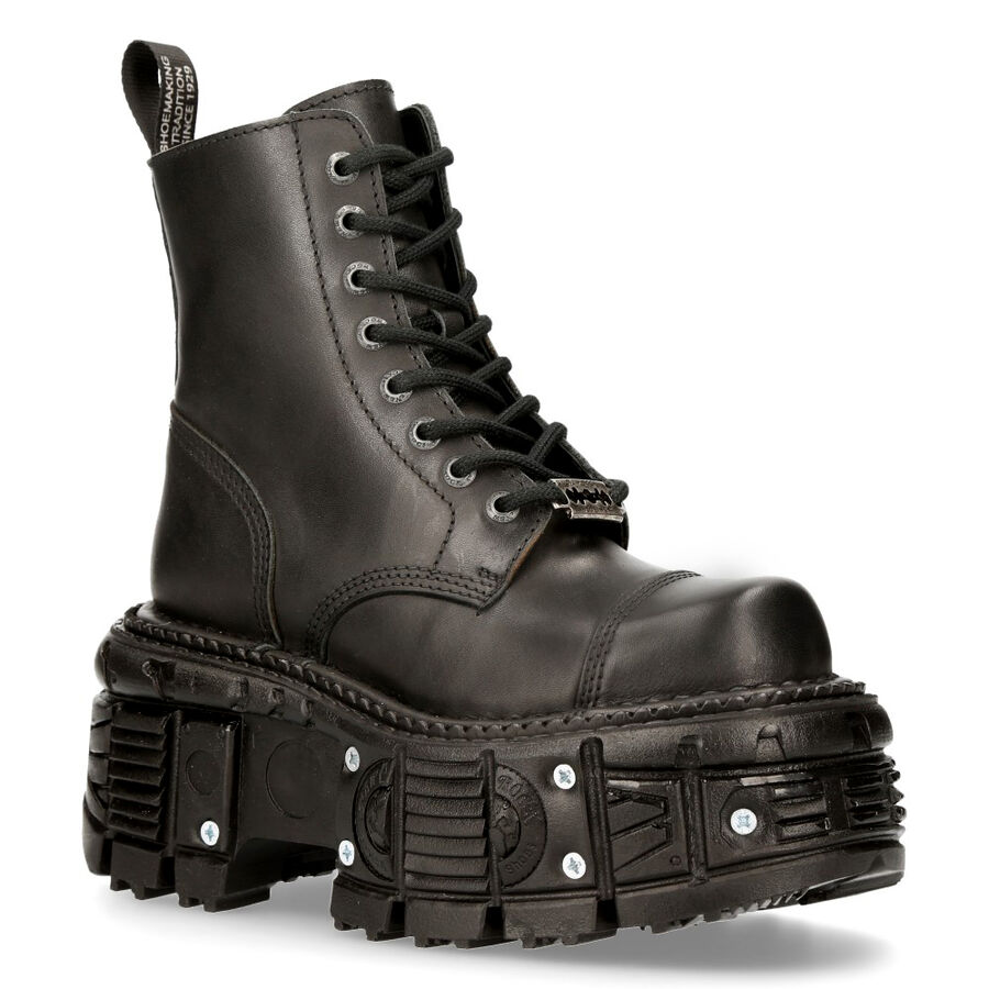 photo n°3 : Bottes cuir New Rock M.TANK083-C1