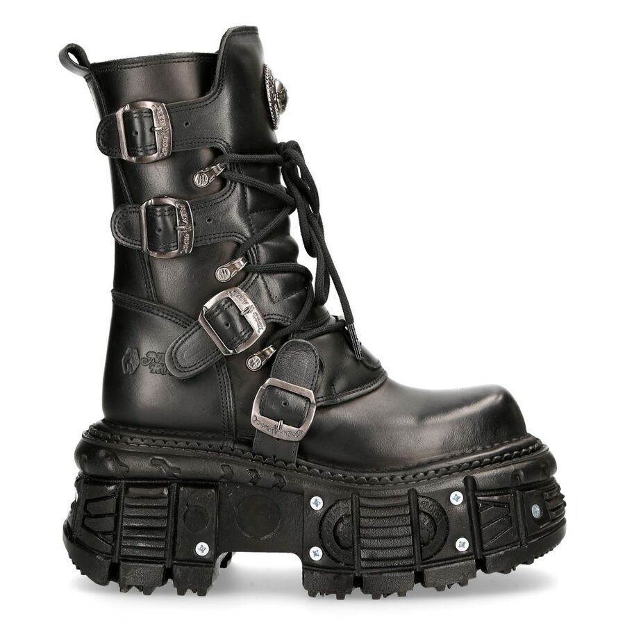 photo n°2 : Bottes cuir New Rock M-TANK373-S1
