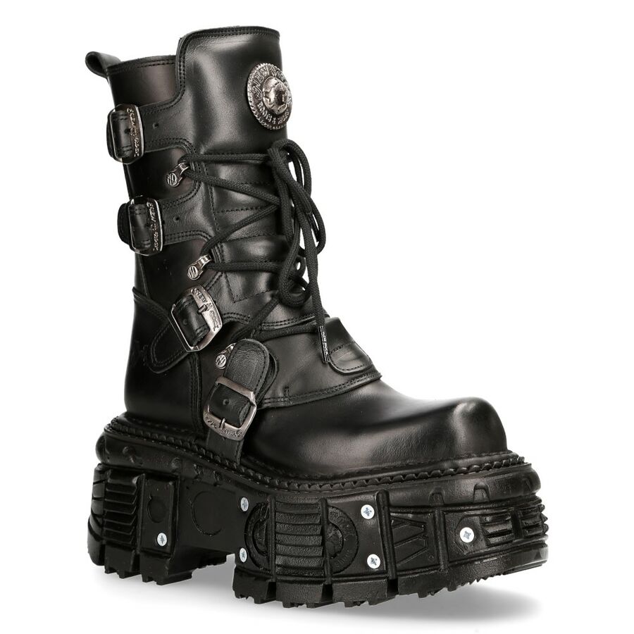 photo n°3 : Bottes cuir New Rock M-TANK373-S1