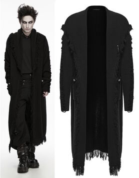 Cardigan Punk Rave Homme - Gothic Decadent