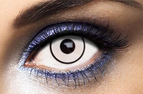 Lentilles Zombie 7 jours - White Manson - Fashion Lentilles