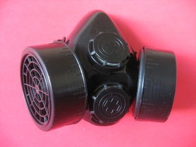 Masque à gaz cyber-goth