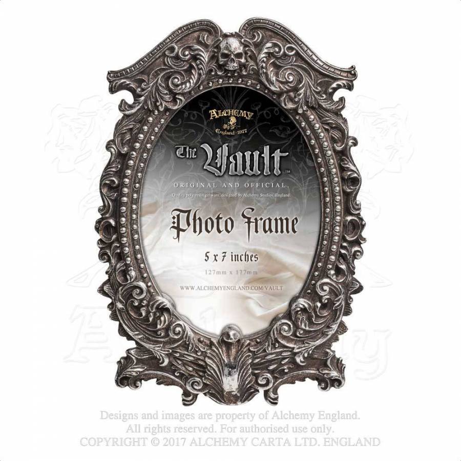 Cadre photo ALCHEMY GOTHIC 'mask of the black rose'