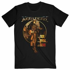 T-shirt officiel MEGADETH 'the dying and the dead '