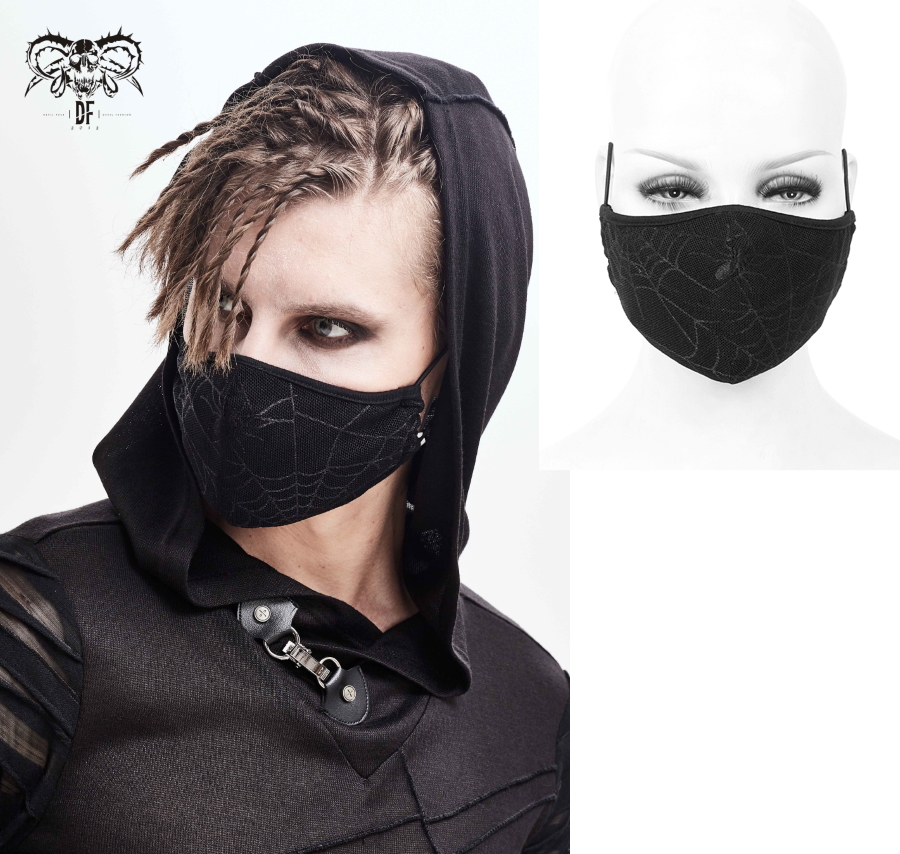 photo n°6 : Masque gothique en tissu 'arachno'
