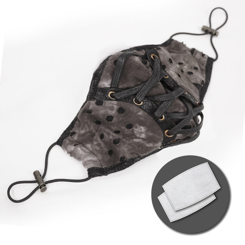 photo n°3 : Masque steampunk en tissu