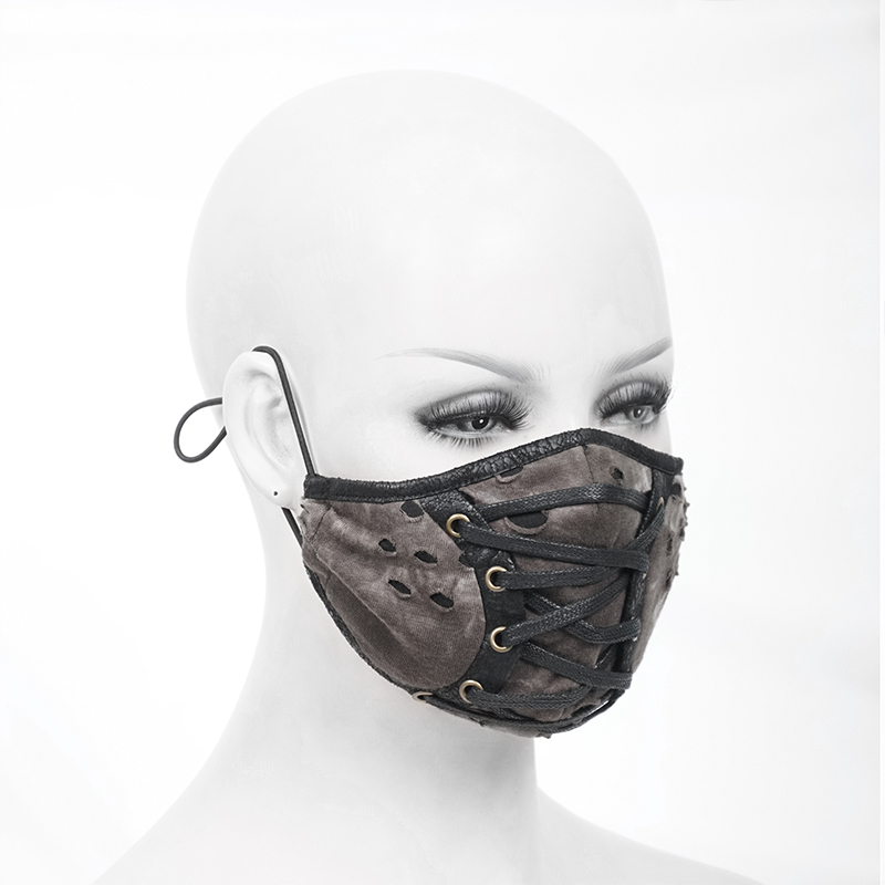 photo n°2 : Masque steampunk en tissu