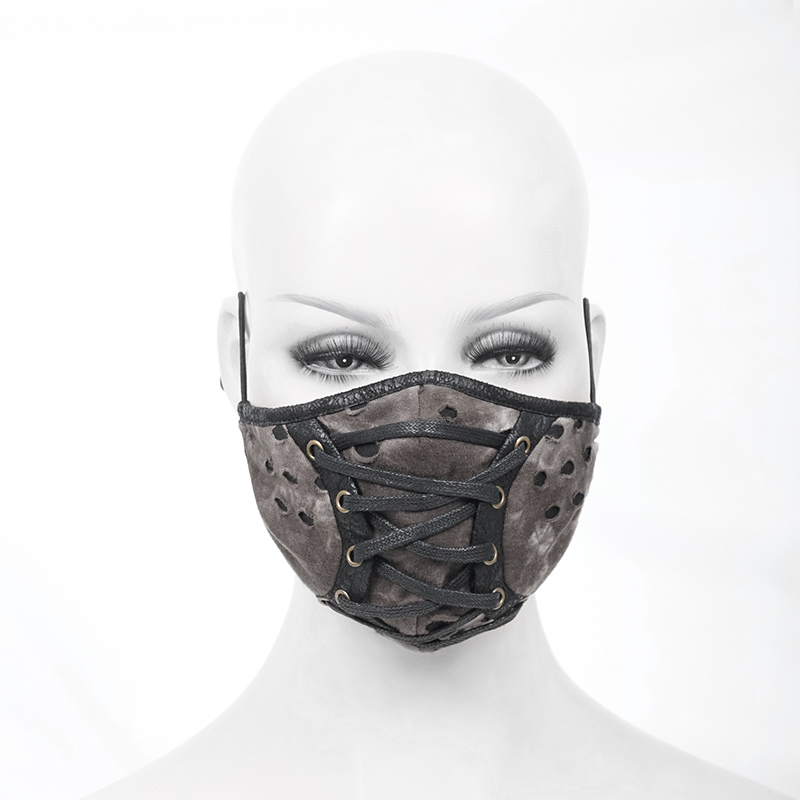 Masque steampunk en tissu