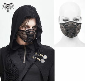 Masque steampunk en tissu