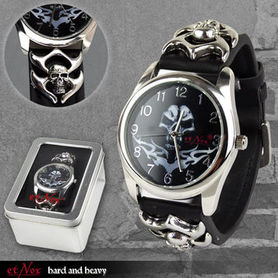 Montre gothique homme ETNOX 'skull'