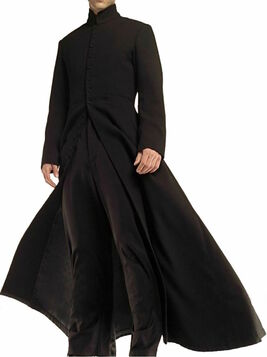 Long manteau Neo Matrix