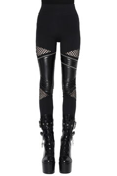 Leggings KILLSTAR 'neo noir'