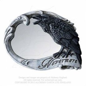 Miroir de poche ALCHEMY GOTHIC 'nevermore'