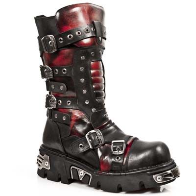 photo n°2 : Bottes cuir New Rock M.1020-R2