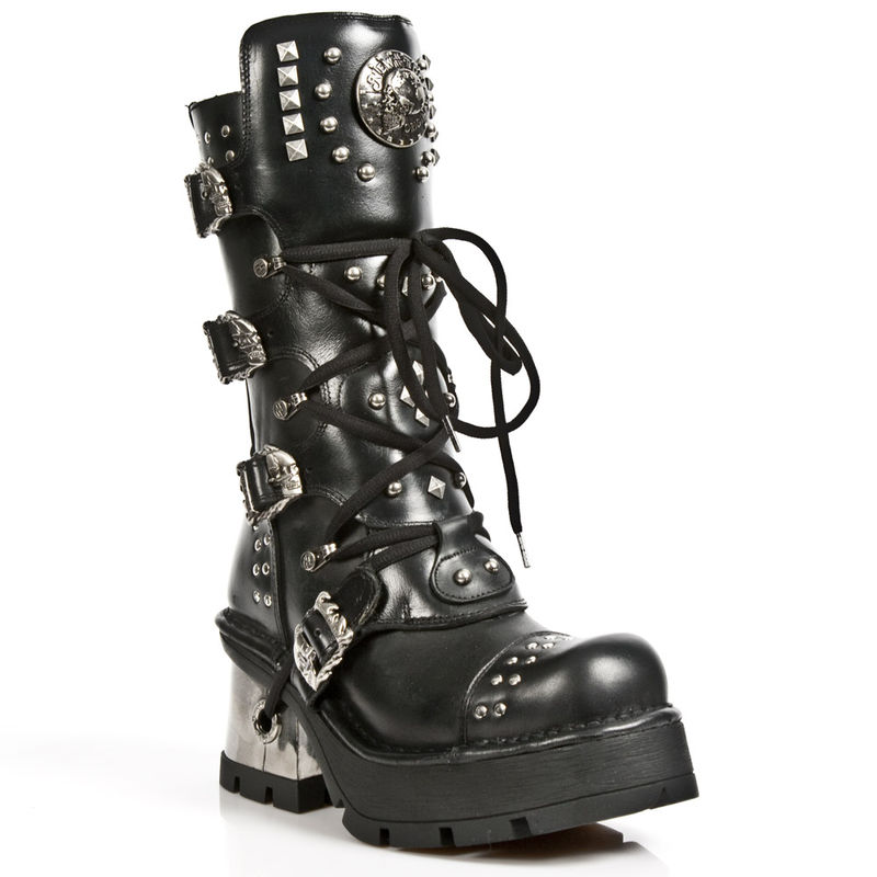 photo n°2 : Bottes cuir New Rock M.1029-C1