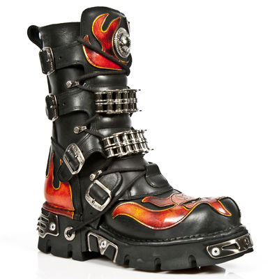 photo n°2 : Bottes cuir New Rock M.1036-C1