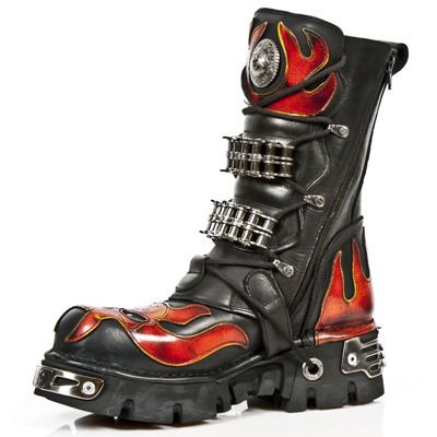 photo n°4 : Bottes cuir New Rock M.1036-C1