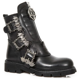 Bottines cuir New Rock M.1486-C2