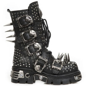 Bottes cuir New Rock M.1535-S1