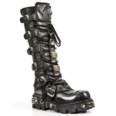 photo n°2 : Bottes cuir New Rock M.161-C4