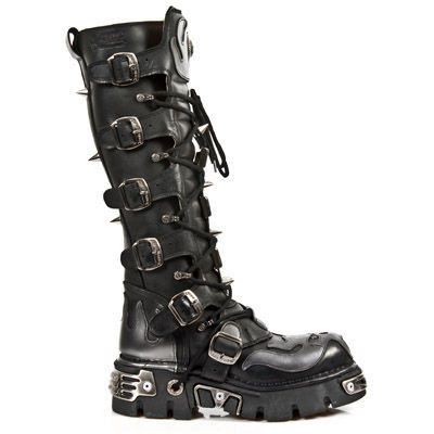 Bottes cuir New Rock M.161-C4