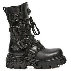 Bottes cuir New Rock M.391-S18