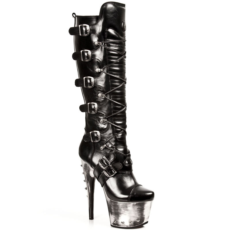 photo n°2 : Bottes cuir New Rock M.DEVIL004-C1