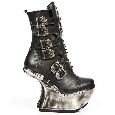 photo n°2 : Bottes cuir New Rock M.EXT005-C1