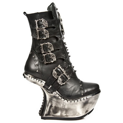 Bottes cuir New Rock M.EXT005-C1