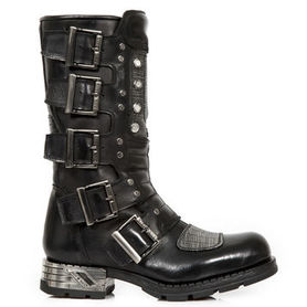 Bottes cuir New Rock M.MR032-R1