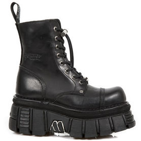 Bottines cuir New Rock M.NEWMILI083-S21