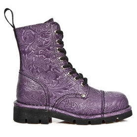 Rangers cuir mauve New Rock M.NEWMILI83-C11
