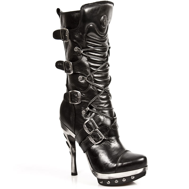 photo n°2 : Bottes cuir New Rock M.PUNK001-C1