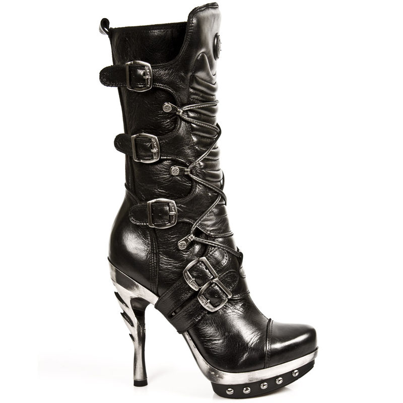 Bottes cuir New Rock M.PUNK001-C1