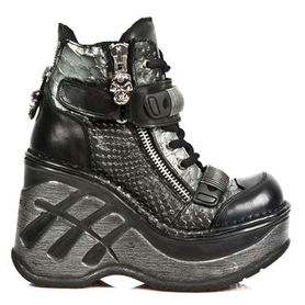 Bottines cuir New Rock M.SP0002-C1