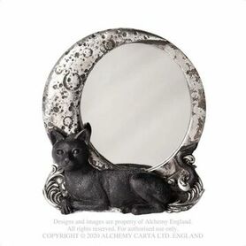 Miroir ALCHEMY GOTHIC 'night cat'