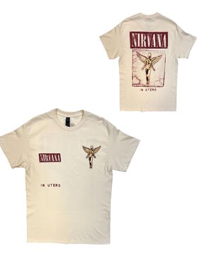 T-shirt Officiel Nirvana &laquo; In Utero &raquo; - Natural