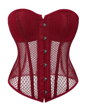 Corset R&eacute;sille Rouge