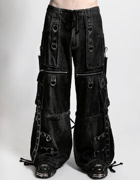 Baggy gothique transformable DISCOBOLE - Iron Wasteland