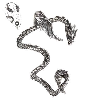 Boucle d'oreille Dragon Ailé ETNOX