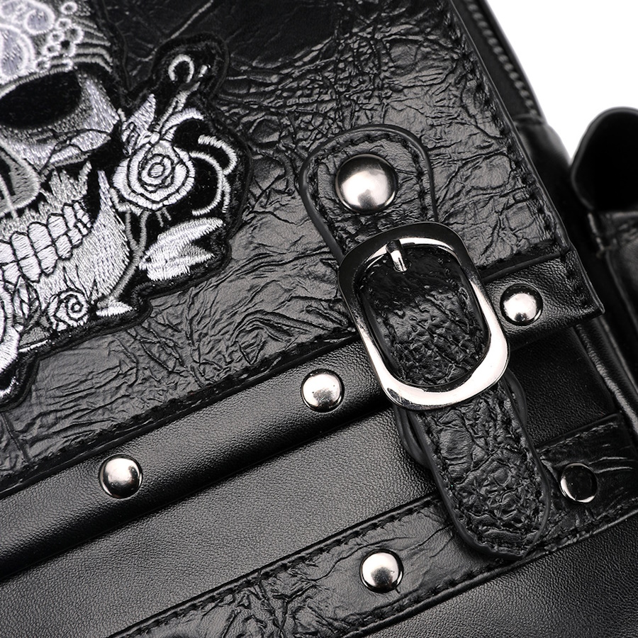photo n°7 : Sac à dos unisexe 'skull embroidery'