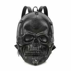 Sac à dos gothique skull 3D