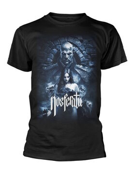 T-shirt gothique Nosferatu 'Dark Castle'