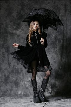 Parapluie Gothique Romantique Dark In Love Parapluie Gothique Romantique Dark In Love