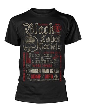 T-shirt Officiel Black Label Society - Destroy & Conquer