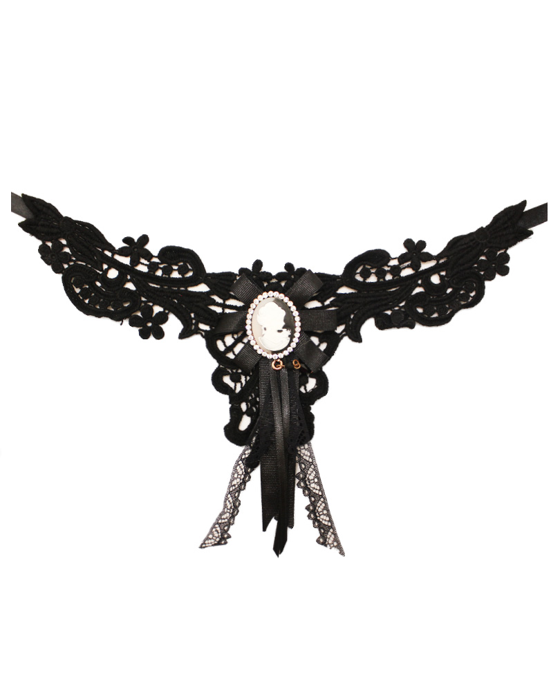 Tour De Cou Gothique Victorien - Collier Choker - Neuf Sans Emballage - Style Femme