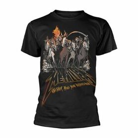 T-shirt officiel METALLICA '40th anniversary horsemen'