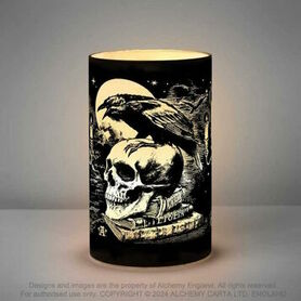 Lampe ALCHEMY GOTHIC 'Poe's Raven'