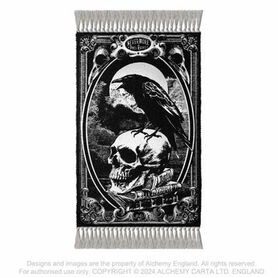 Tapis d'intérieur ALCHEMY GOTHIC 'Poe's Raven'
