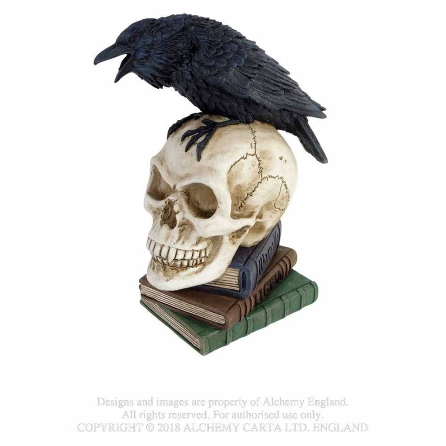 Figurine ALCHEMY GOTHIC 'poe's raven'